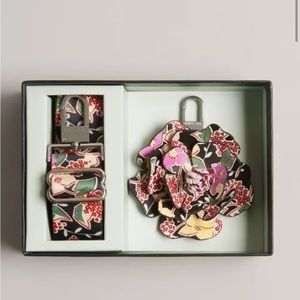 Ted Baker London webbing Strap & keyring set